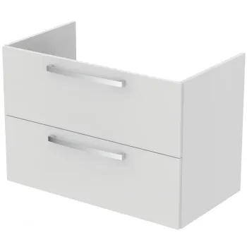 Dulap baie suspendat Ideal Standard Tempo pentru lavoar, 80 cm, alb lucios imagine