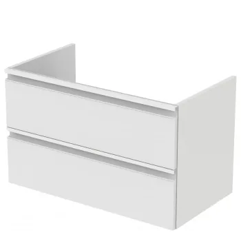 Dulap baie suspendat Ideal Standard Tesi pentru lavoar, 80 cm, MDF, alb lucios imagine