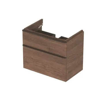 Dulap baza nuc 2 sertare 60 cm pentru lavoar suspendat Geberit Smyle Square imagine