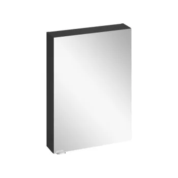 Dulap suspendat cu oglinda, 59.4x80 cm, antracit, Cersanit Larga imagine
