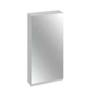 Dulap suspendat cu oglinda Cersanit Moduo, 40 cm, gri imagine