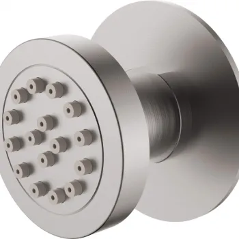 Duza de dus, rotunda. incastrata, sistem anticalcar, otel, Deante Cascada imagine