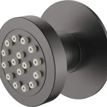 Duza de dus, rotunda. incastrata, sistem anticalcar, titan, Deante Cascada imagine