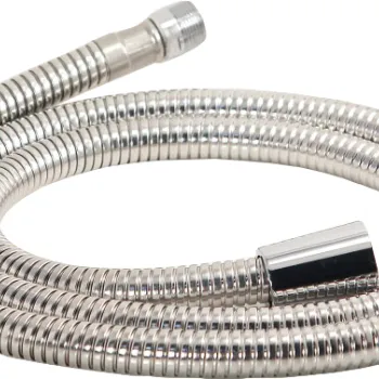 Furtun Deante pentru baterie bucatarie cu dus extractibil, 120 cm, crom imagine