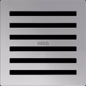 Gratar sifon pardoseala din otel inoxidabil 102x102 mm Alcadrain MPV003 imagine