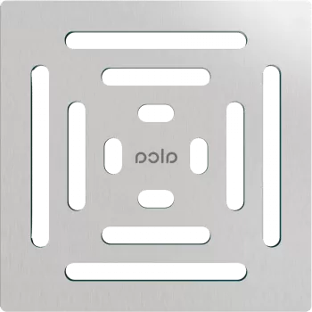 Gratar sifon pardoseala din otel inoxidabil 102x102 mm Alcadrain MPV012 imagine