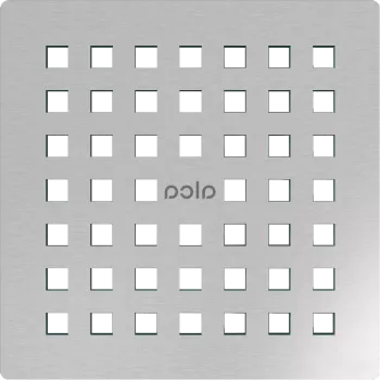 Gratar sifon pardoseala din otel inoxidabil 102x102 mm Alcadrain MPV014 imagine