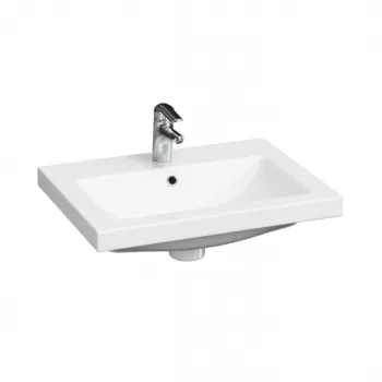 Lavoar 60 cm din ceramica pentru mobilier, Cersanit Como imagine