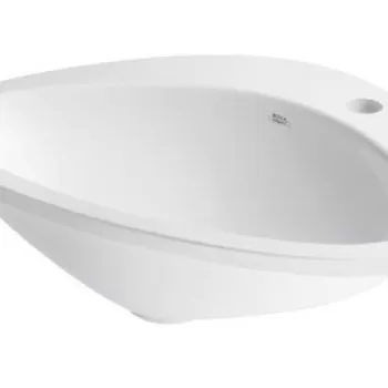Lavoar baie incastrat alb Hansgrohe Axor Massaud imagine