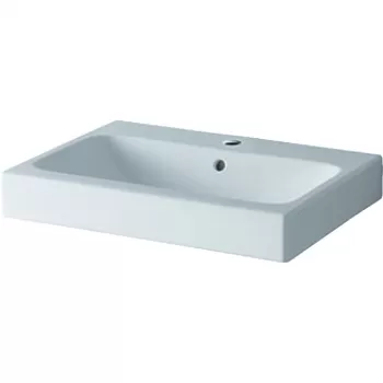 Lavoar baie incastrat dreptunghiular, culoare alba, Geberit iCon imagine