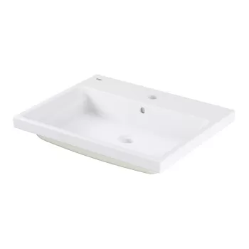 Lavoar baie incastrat dreptunghiular Grohe Cube Ceramic Pure Guard imagine