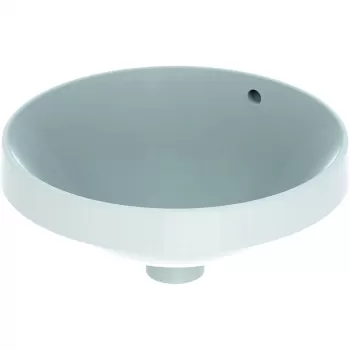 Lavoar baie incastrat rotund, culoare alba, Geberit VariForm imagine