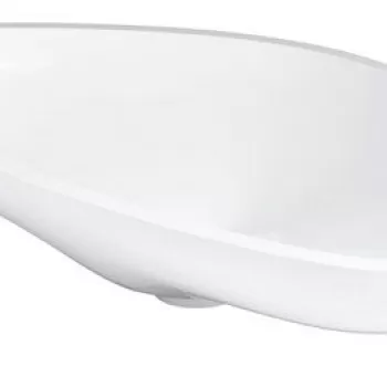 Lavoar baie pe blat asimetric, alb, 80 cm, Hansgrohe Axor Massaud imagine