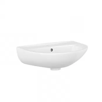 Lavoar baie suspendat alb lucios 55 cm Cersanit President imagine