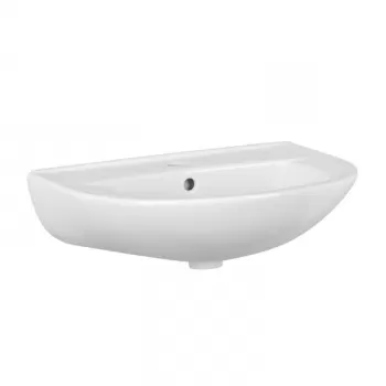 Lavoar baie suspendat alb lucios 60 cm Cersanit President imagine