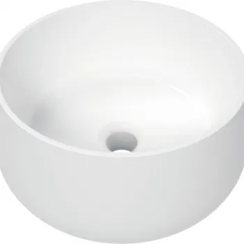 Lavoar ceramic, montare blat, 31.1x35.3 cm, alb, Deante Arnika imagine