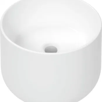 Lavoar ceramic, montare blat, 37.5x37.5 cm, alb, Deante Arnika imagine