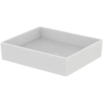 Lavoar cu montare pe blat, 50x42 cm, fara preaplin, fara orificiu pentru baterie, alb Ideal Standard i.Life B imagine