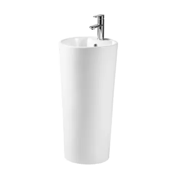 Lavoar freestanding rotund cu preaplin, Fluminia, Athos-B imagine