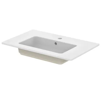 Lavoar incastrat alb 71 cm, dreptunghiular, Ideal Standard Tempo imagine