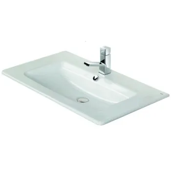 Lavoar incastrat alb 81 cm Gala Emma imagine