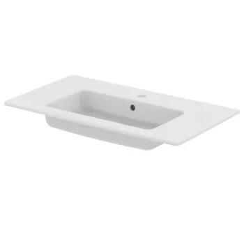 Lavoar incastrat alb 82 cm, dreptunghiular, Ideal Standard Tempo imagine