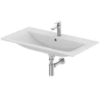 Lavoar incastrat alb 84 cm, dreptunghiular, Ideal Standard Connect Air imagine