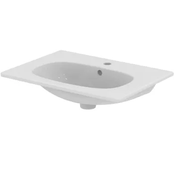 Lavoar incastrat alb lucios 63 cm, dreptunghiular, Ideal Standard Tesi imagine