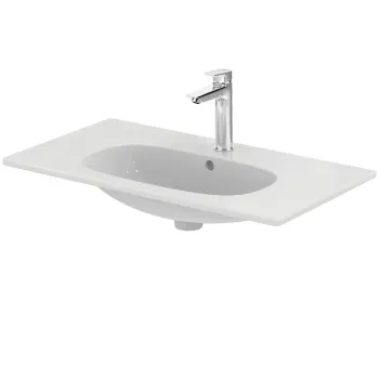 Lavoar incastrat alb lucios 83 cm, dreptunghiular, Ideal Standard Tesi imagine