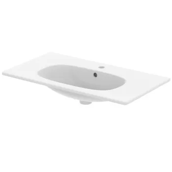 Lavoar incastrat alb mat 83 cm, dreptunghiular, Ideal Standard Tesi imagine