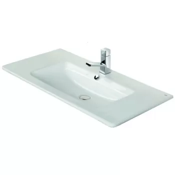 Lavoar incastrat Gala Emma 100 cm, alb imagine