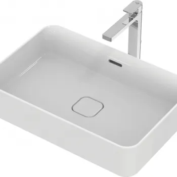Lavoar pe blat alb 60 cm, dreptunghiular, Ideal Standard Strada II imagine