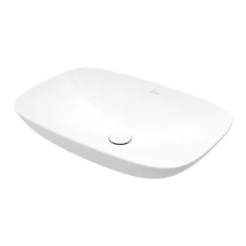 Lavoar pe blat alb lucios 56 cm, dreptunghiular, Villeroy Boch, Loop Friends imagine