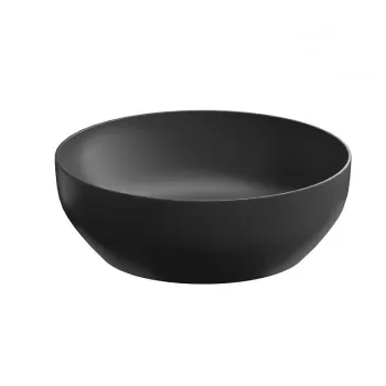 Lavoar pe blat antracit mat 40 cm, rotund, Cersanit Larga imagine