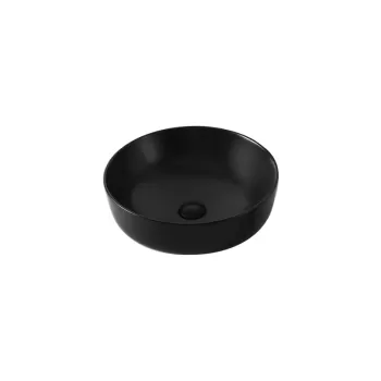 Lavoar pe blat negru, rotund, 41,5 cm, Fluminia Amereta imagine