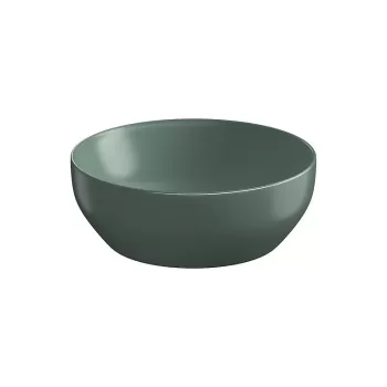 Lavoar pe blat verde mat 40 cm, rotund, Cersanit Larga imagine