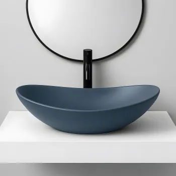 Lavoar pentru blat Rea Royal Blueberry Matt imagine