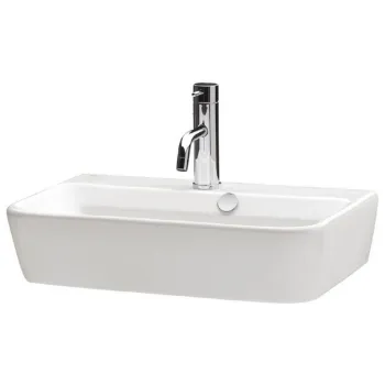 Lavoar suspendat alb 50 cm Gala Emma Compact imagine