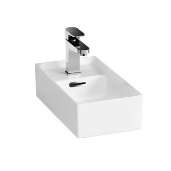 Lavoar suspendat Cersanit Crea 40 cm, dreptunghiular, alb imagine