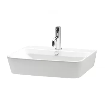 Lavoar suspendat Gala Emma Square 55 cm, alb imagine