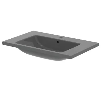 Lavoar suspendat gri lucios 80 cm Ideal Standard i.Life B imagine