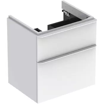 Mobilier suspendat pentru lavoar alb Geberit, Smyle Square imagine