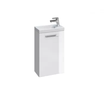 Mobilier suspendat pentru lavoar cu usa, alb, Cersanit, Melar imagine