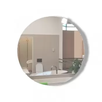 Oglinda baie cu LED rotunda Kolpasan, Pandora imagine