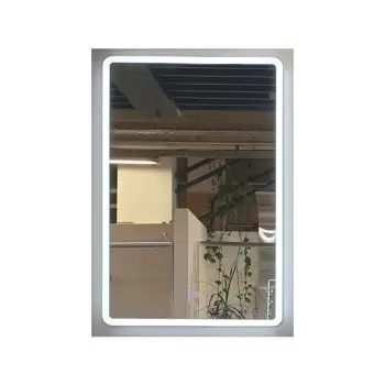 Oglinda dreptunghiulara cu iluminare LED si dezaburire Fluminia, Morris Superlight imagine