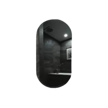 Oglinda ovala cu iluminare LED 3 culori si dezaburire, 60 cm, Fluminia Dali Ambient imagine