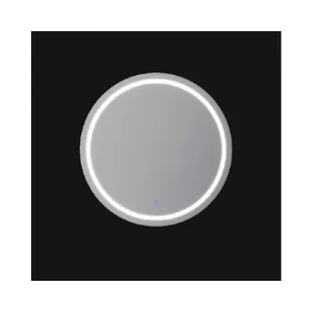 Oglinda rotunda 80 cm cu iluminare LED si dezaburire, Fluminia, Ando imagine