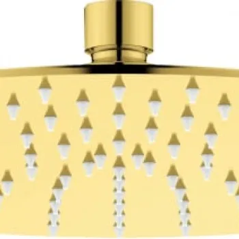 Palarie de dus rotunda, auriu, 250 mm, Deante Cascada imagine