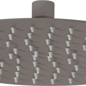 Palarie dus rotunda 250 mm Deante Cascada, ultra subtire, titan mat imagine