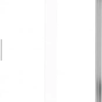 Paravan cada glisant sticla securizata, 100x140 cm, crom lucios, Deante Prizma imagine